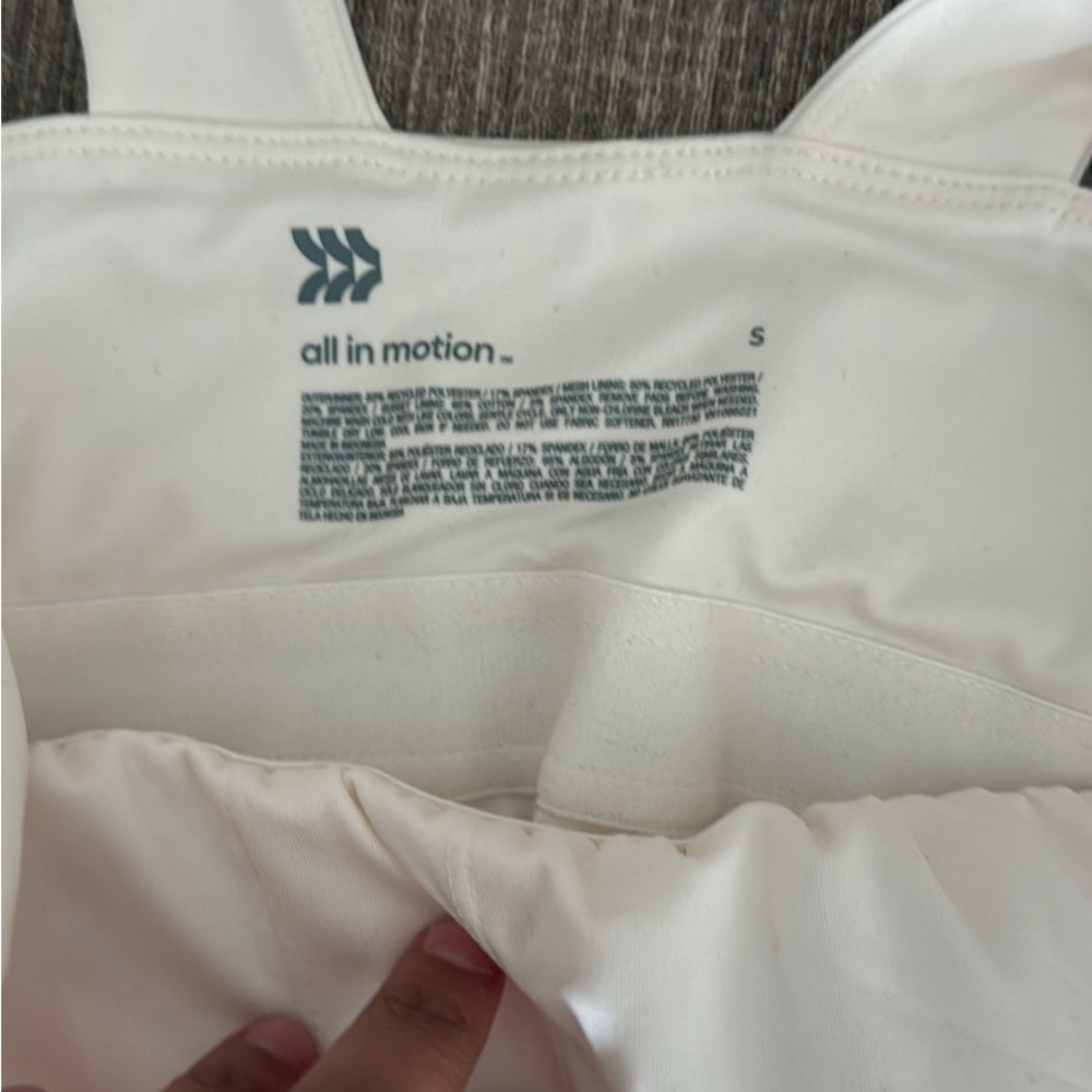 All in Motion White active dress